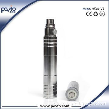 3.6v 3.8v 4.2v variable voltage electric cigarette ecab v2